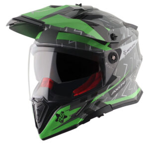 Axor X-Cross Flash Dual Visor Helmet