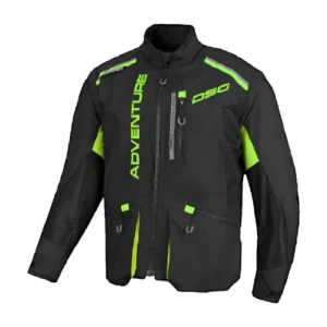 DSG Adv Riding Jacket Black Yel Fluo