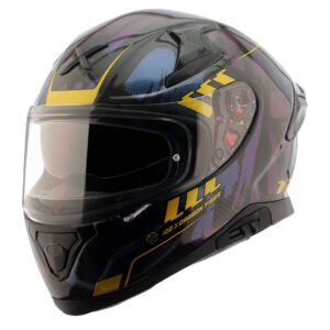 Apex Carbon Small Checks Gloss Carbon Helmet